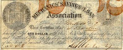 Mechanics' Savings and Loan Association